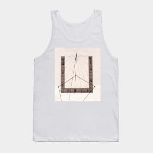 Sundial, Church of Our Lady, Frankfurt am Main, Hesse, Germany Tank Top